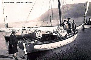 MERS-EL-KEBIR - PROMENADE EN MER -1902